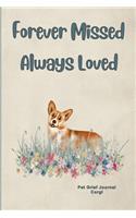 Pet Grief Journal Corgi: Guided Prompt Keepsake Workbook