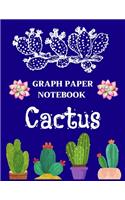 Graph Paper Notebook Cactus