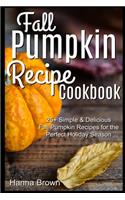 Fall Pumpkin Recipe Cookbook
