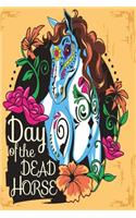 Notizbuch Day of the dead horse Version 1