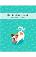 Dot Grid Notebook 8.5 X 11 Inches: Bullet Journal Dotted Notebook Diary Journaling Planner Sketch Book