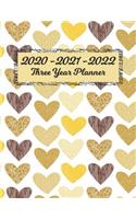 2020 - 2021 - 2022 Three Year Planner