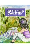 Create Your Own Story: Blank Story Book for Kids