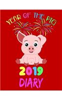Year of the Pig 2019 Diary: Daily Diary 2019