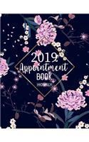 Appointment Book 2019 Hourly