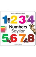 My First Bilingual Book -  Numbers (English-Turkish)