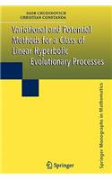 Variational and Potential Methods for a Class of Linear Hyperbolic Evolutionary Processes