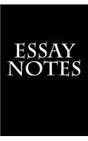 Essay Notes