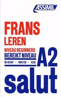 FRANS LEREN - niveau debutants A2 (1 Book 1 CD Mp3)