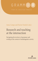 Research and teaching at the intersection