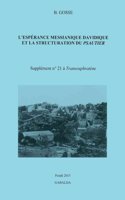 L'Esperance Messianique Davidique Et La Structuration Du Psautier