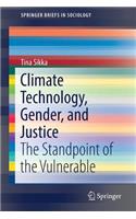 Climate Technology, Gender, and Justice