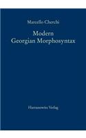 Modern Georgian Morphosyntax