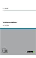 Privatisierung in Russland