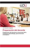 Preparación del docente