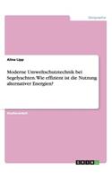 Moderne Umweltschutztechnik bei Segelyachten. Wie effizient ist die Nutzung alternativer Energien?