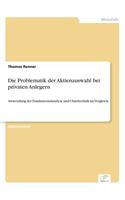 Problematik der Aktienauswahl bei privaten Anlegern