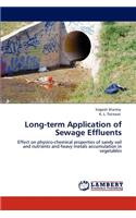 Long-Term Application of Sewage Effluents