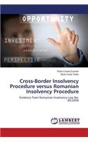 Cross-Border Insolvency Procedure versus Romanian Insolvency Procedure