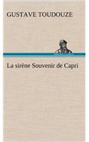 sirène Souvenir de Capri