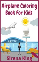 Airplane Coloring Book For Kids