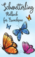 Schmeterling Malbuch für Erwachsene