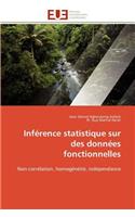 Inférence statistique sur des données fonctionnelles