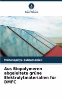 Aus Biopolymeren abgeleitete grüne Elektrolytmaterialien für DMFC