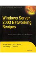 Windows Server 2003 Networking Recipes: Computer Science &amp;amp; Engineering