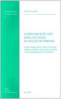 Defenseur Du Lien Dans Les Causes de Ite de Mariage