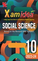 Xam idea Social Science Class 10 Book | CBSE Board | Chapterwise Question Bank | Based on Revised CBSE Syllabus | NCERT Questions Included | Xamidea Editorial Board (2024-25 Examination)