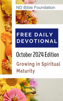 FREE DAILY DEVOTIONAL October 2024 Edition