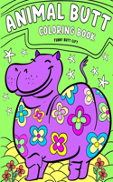 Animal Butt Coloring Book - Funny Butt Gift