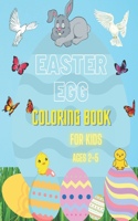 Easter Egg Coloring Book for Kids Ages 2-5