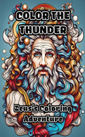 Color the Thunder: Zeus's Coloring Adventure