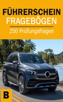 Führerschein Fragebögen - Fahrschule Prüfungsbögen Klasse B - Führerschein Prüfung Lehrbuch