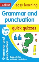 Grammar & Punctuation Quick Quizzes Ages 5-7: Ideal for Home Learning(Collins Easy Learning KS1)