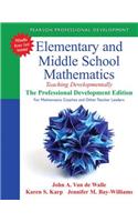 Elementary and Middle School Mathematics