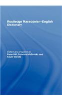 The Routledge Macedonian-English Dictionary