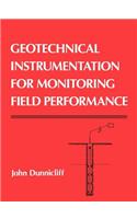 Geotechnical Instrumentation for Monitoring Field Performance