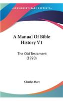 Manual Of Bible History V1