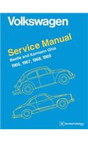 Volkswagen Beetle and Karmann Ghia Service Manual, Type 1