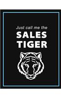 Sales Tiger Business Notebook, Journal & Exercise Book