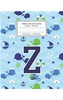 Primary Composition Notebook Grades K-2 Story Journal Z