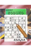 Expert Soduko Activity Book
