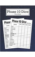 Phase 10 Dice Scorebook