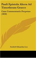Pauli Epistola Altera Ad Timotheum Graece