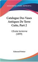 Catalogue Des Vases Antiques De Terre Cuite, Part 2