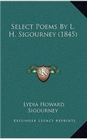 Select Poems by L. H. Sigourney (1845)