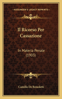 Ricorso Per Cassazione